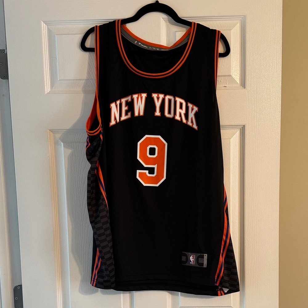 NBA NY #9 Barrett Black Jersey